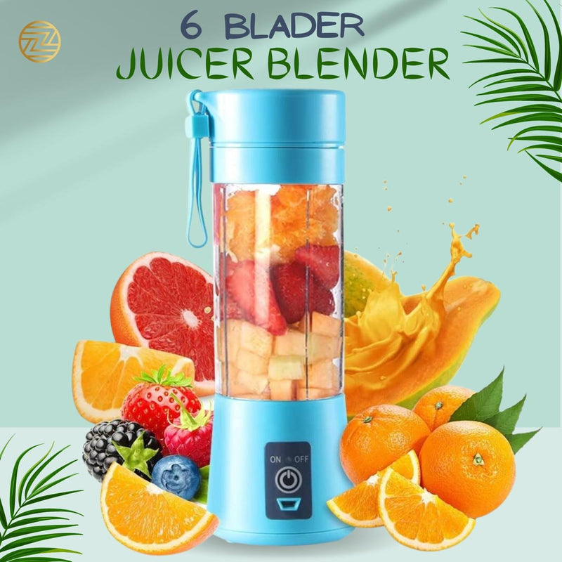 380 ml Portable Juicer & Mixer (Rechargable)